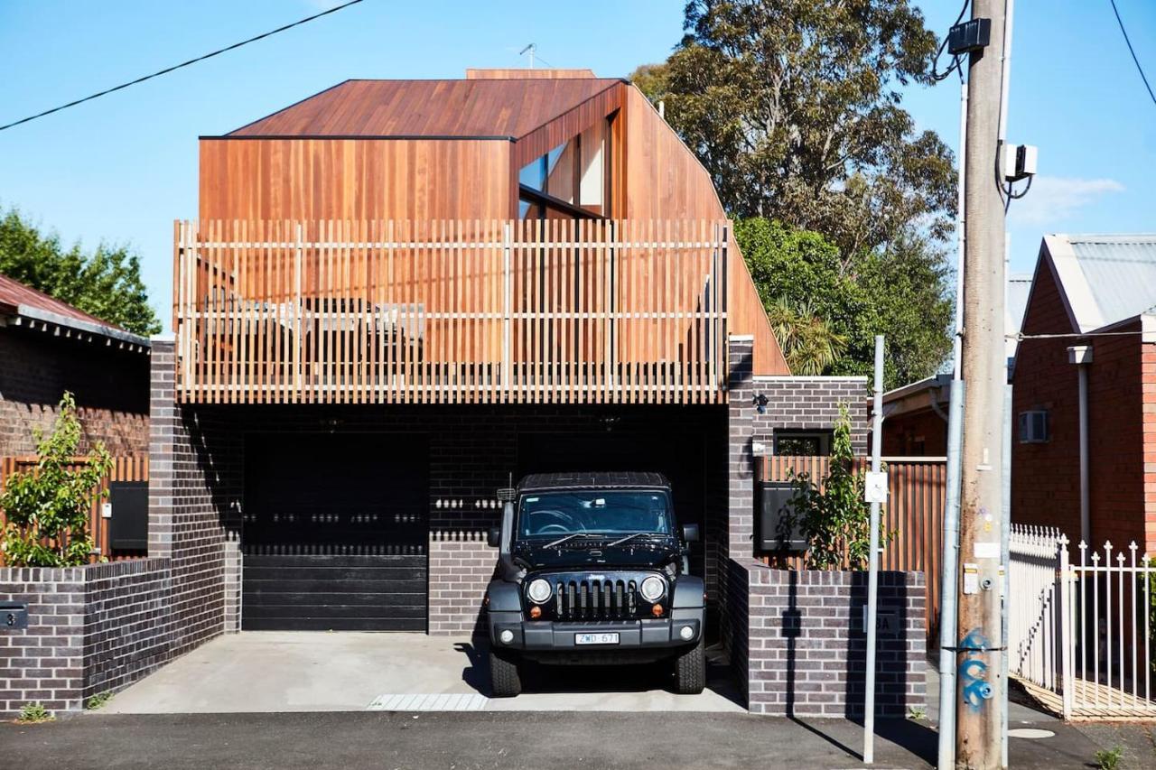 Villa 3 Level Architecturally Designed Richmond House Melbourne City Exterior foto